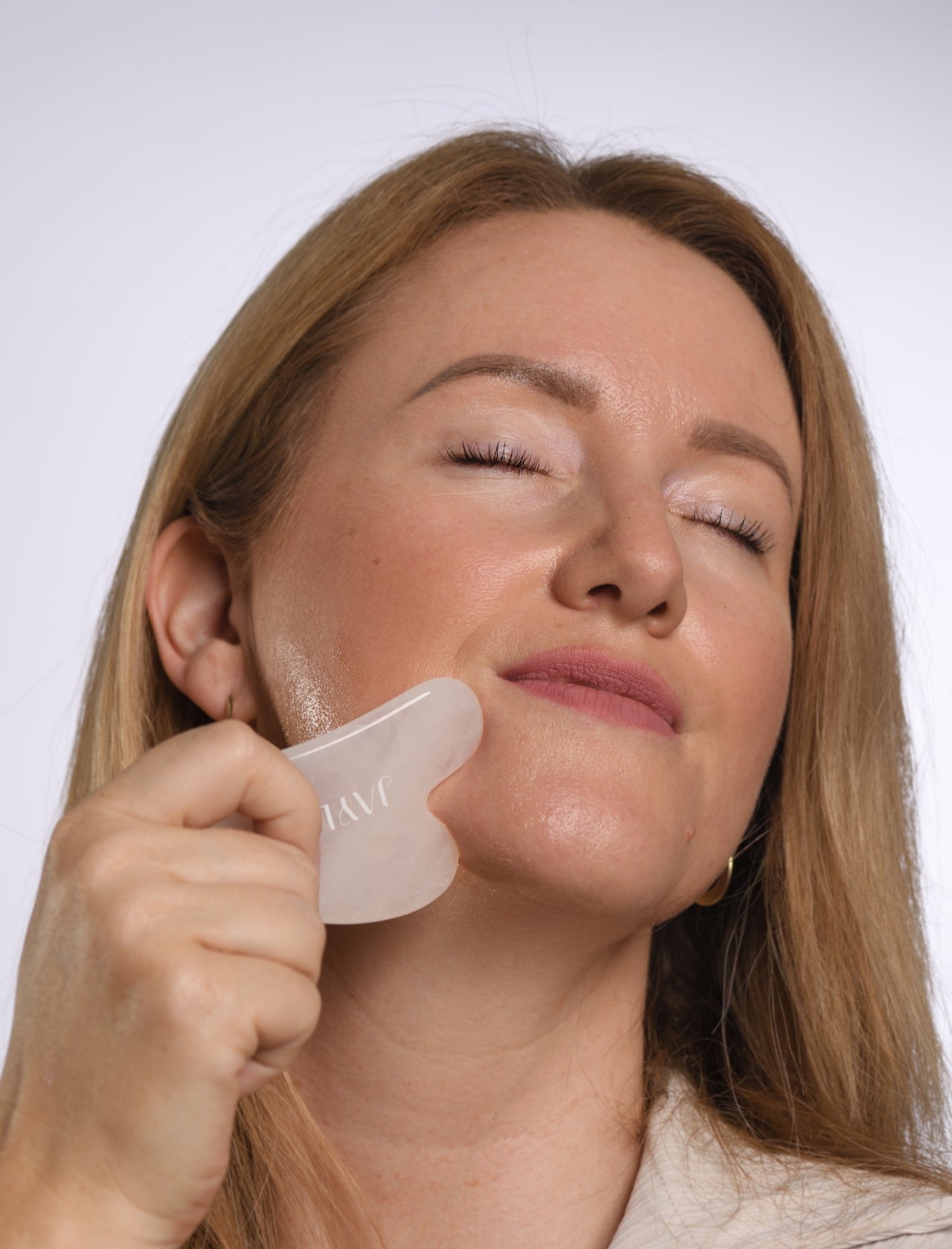 Gua Sha Stein aus Aventurin