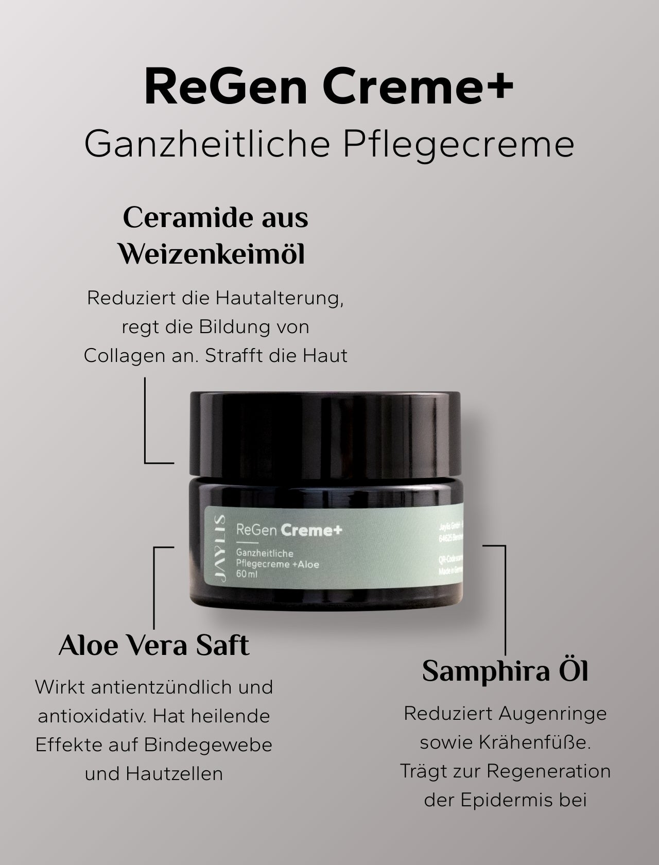 ReGen Creme+ mit Aloe Vera