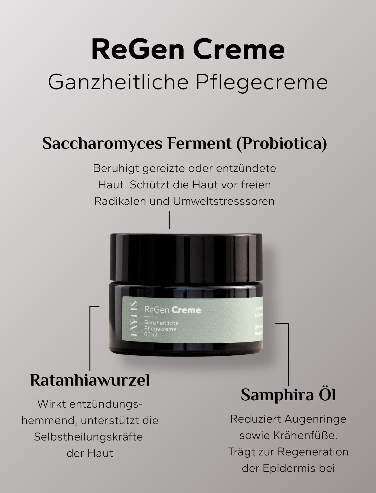 ReGen Creme ohne Aloe Vera